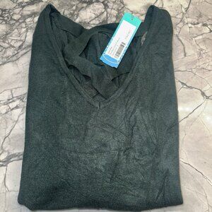 Stitch Fix Women’s Small Love Ellie Mia Back Detail Sweater Green NEW